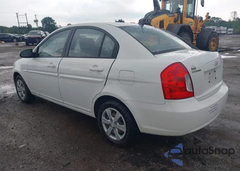 2008 Hyundai Accent Gls from USA, damaged, VIN KMHCN46C28U214513
